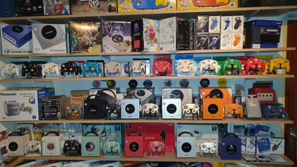 Volle Nintendo verzameling&nbsp;tentoongesteld